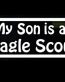 my son is an eagle scout die cut decal