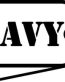 NAVY Dog Tag B&W Sticker