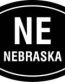 Nebraska Oval Decal