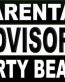 Parental Advisory Dirty Beats Black and White Sticker