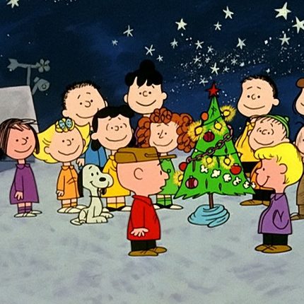 Peanuts Gang Christmas Sticker