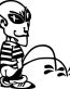 peeing alien decal 2