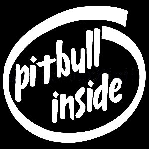 PitBull Inside Die Cut Decal