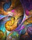 psychedelic patterns wall decal or window sticker 17