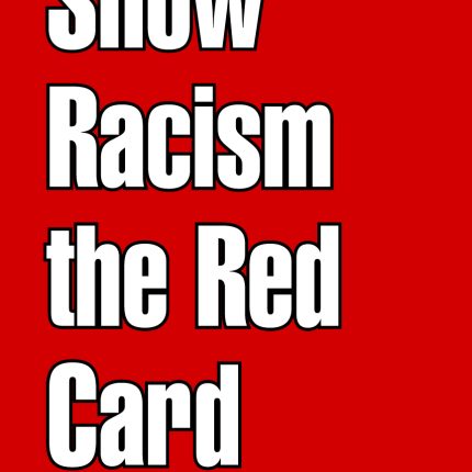 racism red card sticker