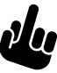 shocker flip off decal