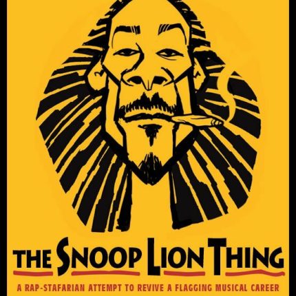 Snoop Lion Thing Sticker