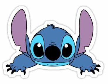 Lilo & Stitch Cartoon Funny Sticker Bumper Decal - ''SIZES