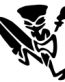 Tiki Surfer with Torch Decal