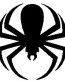 tribal spider circle decal