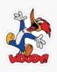 WOODY WOODY FUNNY CARTOON CAR STICKER