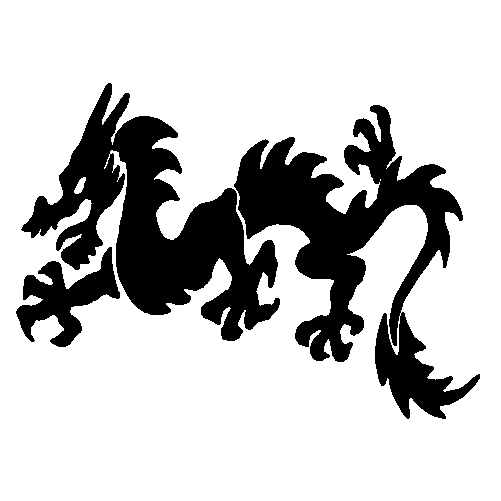 Dragon decal