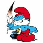 Papa Smurf Decal 2