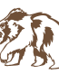 822E Grizzly Bear Decal