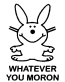Happy Bunny Decal 4 946