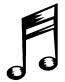Music Note Decal 2