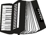 Accordian Diecut Vinyl Decal