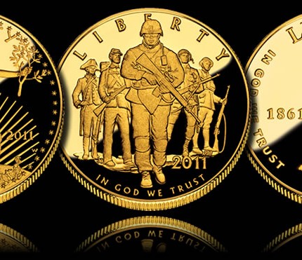 American Gold Eagle Army and Medal of Honor Sticker