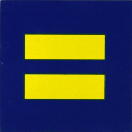 anti racist EQUAL sticker