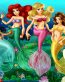 Ariel and mermaid friends sticker