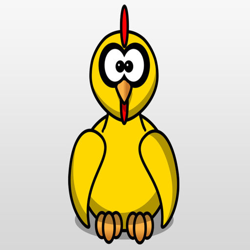 CHICKEN TOON STICKER