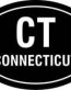 Connecticut Oval Decal