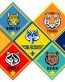 cub scouts RANKS STICKER 1
