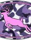 Deer Logo - PURPLE CAMO