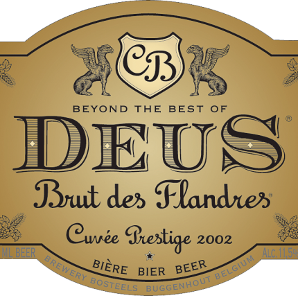 deus logo sticker