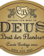 deus logo sticker
