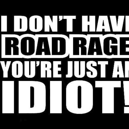 dont have road rage auto decal