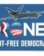 drones pilot free democracy sticker