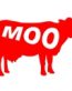 Elves-Cute-Cartoon-Moo-Cow-farming Decal