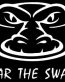 Fear the Swamp Vinyl Gator in Swamp Decal