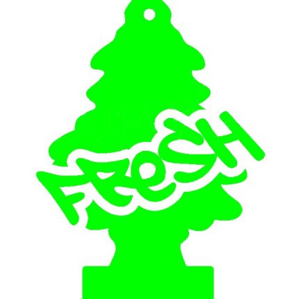 Fresh Freshener Tree sticker