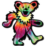 grateful dead bear tiedie