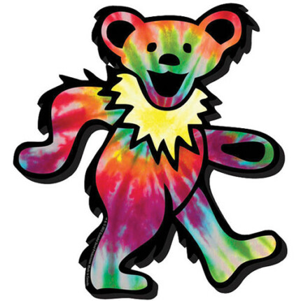 grateful dead bear tiedie