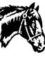Horse Head Sticker 2