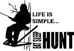 Hunting Vinyl Decal75