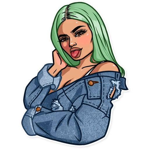 kardashian family_celebrity sticker 7