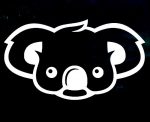 Koala Bear Window Decal Sticker