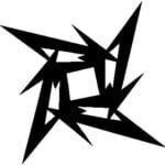 Metallica Star Decal