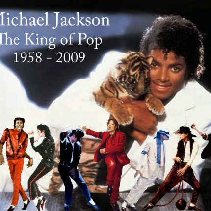 Michael Jackson Tribute King of Pop Sticker