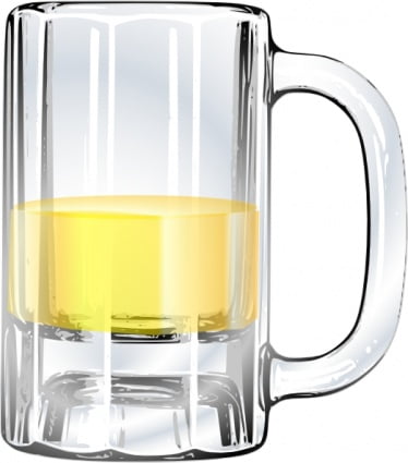 Mug Of Beer Clip Art Sticker