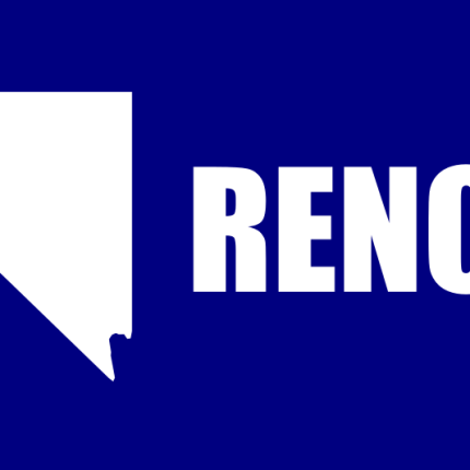 Nevada Reno City Flag Decal