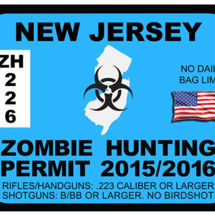 NEW JERSEY ZOMBIE