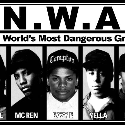 NWA BAND STICKER