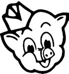 Porky Pig Sticker