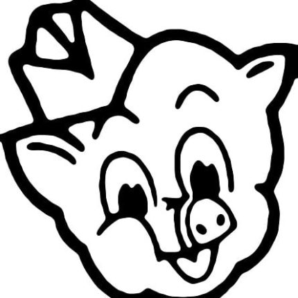 Porky Pig Sticker