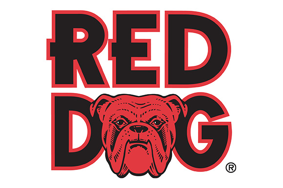 Red Dog_Logo Sticker 44